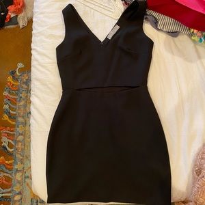 Black free people cocktail dress